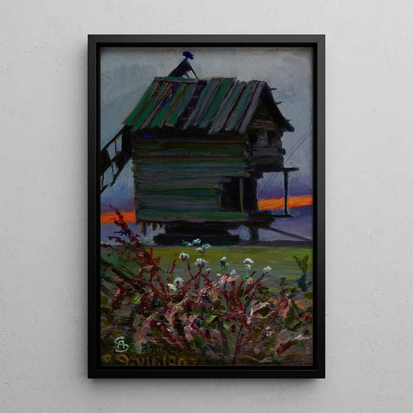 Reproduktion af maleriet Vieux moulin à vent - Ambroży Sabatowski