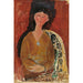 Reproduktion af maleriet Beatrice Hastings siddende - Amedeo Modigliani
