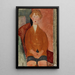 Reproduktion af maleriet Dreng i korte bukser - Amedeo Modigliani