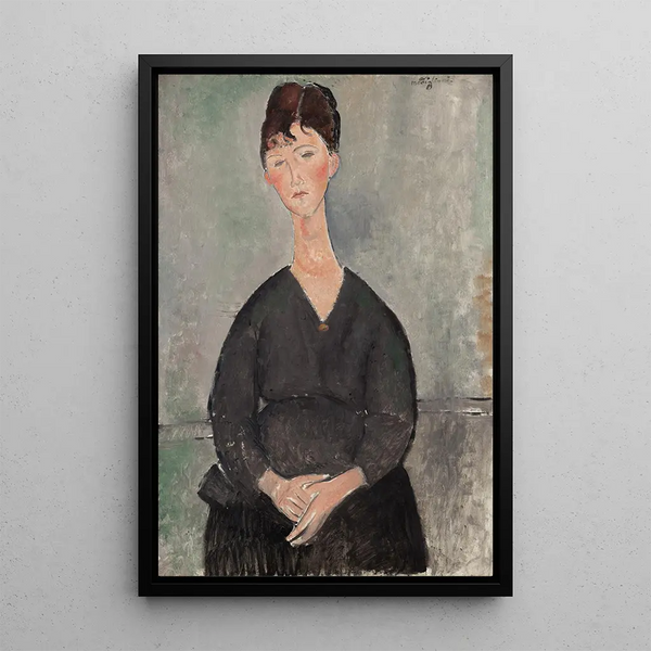 Reproduktion af maleriet Kaffeesanger - Amedeo Modigliani