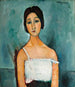 Christine - Amedeo Modigliani — visning af kunstværket