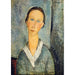 pige i marinbluse - Amedeo Modigliani — visning af kunstværket