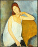 Jeanne Hébuterne - Amedeo Modigliani — visning af kunstværket