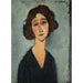 Reproduktion af maleriet Unge kvinde - Amedeo Modigliani