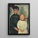 Reproduktion af maleriet Les deux filles - Amedeo Modigliani