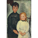 Reproduktion af maleriet Les deux filles - Amedeo Modigliani