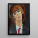 Reproduktion af maleriet Madame Kisling - Amedeo Modigliani