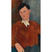 Reproduktion af maleriet Monsieur Deleu - Amedeo Modigliani