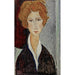 Portrait af kvinde - Amedeo Modigliani — visning af kunstværket