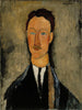 Portrait af kunstneren Léopold Survage - Amedeo Modigliani — visning af kunstværket