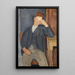 Reproduktion af maleriet Den unge lærling - Amedeo Modigliani