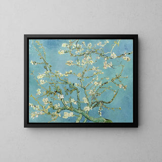 Mandeltr�e6 i blomst - Vincent Van Gogh | Kunsttryk Maleri V�e6gdekoration plakat kopi