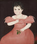 Fille en rose - Ammi Phillips — visning af kunstværket
