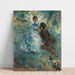 Reproduktion af maleriet Amoureux - Pierre-Auguste Renoir