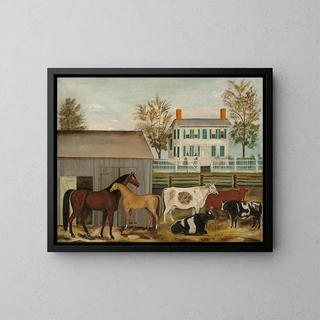 Amzi Emmons Zeliff - The Barnyard.webp
