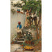 Reproduktion af maleriet An Orange Garden - John William Waterhouse