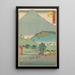 Hara - Andō Hiroshige — indrammet kunstværk på væggen