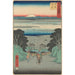 Reproduktion af maleriet Kanaya - Andō Hiroshige