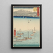 Reproduktion af maleriet Kusatsu - Andō Hiroshige