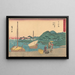 Maisaka - Andō Hiroshige — indrammet kunstværk på væggen