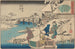 Mokuboji Uki Mont Fuji Oka Ya Han - Andō Hiroshige — visning af kunstværket