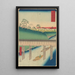 Pont Ochanomizu - Andō Hiroshige — indrammet kunstværk på væggen