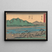 Odawara - Andō Hiroshige — indrammet kunstværk på væggen