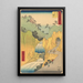 Reproduktion af maleriet Sakanoshita - Andō Hiroshige