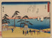 Tokaido gojusantsugi maleri, planche 32 - Andō Hiroshige — visning af kunstværket