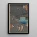 Reproduktion af maleriet af Toranomon Aoizaka uden for Tigerdøren - Andō Hiroshige