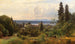 Sommerdag på Starnberg-søen, Possenhofen Slot i forgrunden - Anders Andersen-Lundby — visning af kunstværket