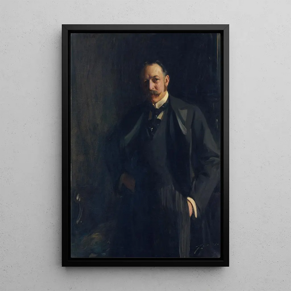 Edward R Bacon 1846-1915 - Anders Zorn — indrammet kunstværk på væggen