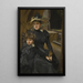 Madame Weguelin og hendes søn - Anders Zorn — indrammet kunstværk på væggen