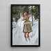 Reproduktion af maleriet Fille de Mora - Anders Zorn