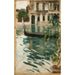 Gondole i Venedig - Anders Zorn — visning af kunstværket