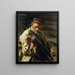 Anders, d'autre part - Anders Zorn — indrammet kunstværk på væggen