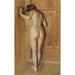 La porte de la chambre - Anders Zorn — visning af kunstværket