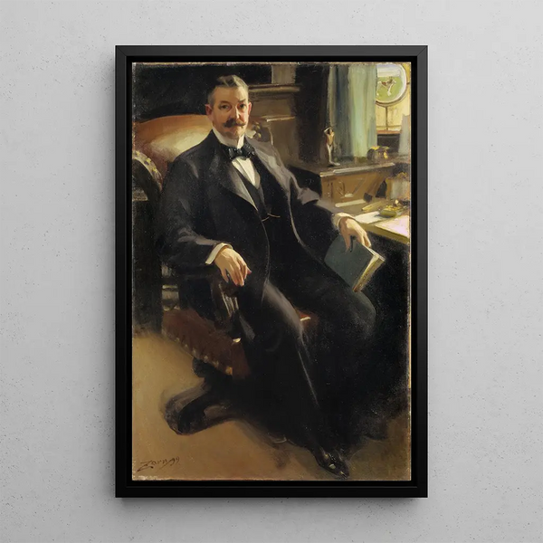 Reproduktion af maleriet M. Henry Clay Pierce - Anders Zorn