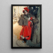 Effet de nuit - Anders Zorn — indrammet kunstværk på væggen