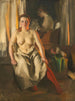 Rødt grundlæggende maleri - Anders Zorn — visning af kunstværket