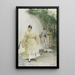 Sevilla - Anders Zorn — indrammet kunstværk på væggen