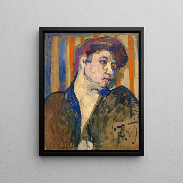 Buste af kvinde - André Derain — indrammet kunstværk på væggen