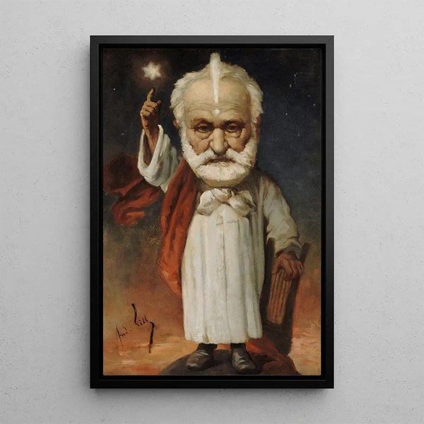 Reproduktion af maleriet Victor Hugo - André Gill