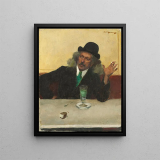 Andr Victor douard Devambez - Au caf.webp