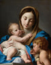 La Vierge à l'Enfant avec saint Jean-Baptiste - Andrea Casali — visning af kunstværket