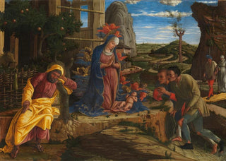Andrea Mantegna - The Adoration of the Shepherds.webp