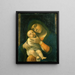 Kristusbarnet - Andrea Mantegna — indrammet kunstværk på væggen
