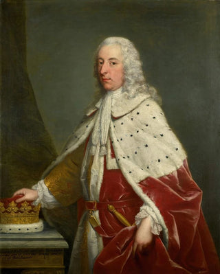 Andrea Soldi - Portrait Of Robert Montagu 6th Earl And 3rd Duke Of Manchester 171062 ThreeQuarterLength Wearing State Robes With A Ducal Coronet.webp