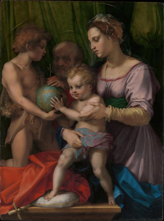 Andrea del Sarto - The Holy Family with the Young Saint John the Baptist.webp