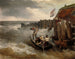 Marine-maleri - Andreas Achenbach — visning af kunstværket